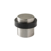 Inspire Floor Door Stopper, Nickel, Hybrid Fixation , Ø3.6X3,2Cm , 2 Pcs