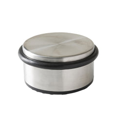 Inspire Self Standing Door Stopper 1 Ring, Nickel, Ø10,2X4.7Cm