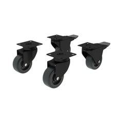 Standers Caster Wheel Set of 4 Pieces (2 with Brakes) 5cm 40kg