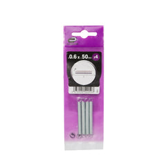 Standers Zinc Plated Tension Springs 0.6X50Mm 2Kg, 4Pcs