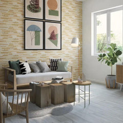 Artens Floor&Wall Tile Intenso Living White In Rect 20X120 1,2M2,