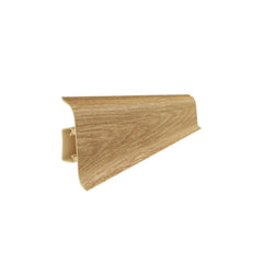 Vilo Smart Flex Floor PVC Skirting Board 2.5m x 5.5cm - 521 Antique Oak