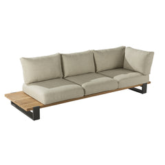 Naterial Griffin 3 Seater Sofa Teak - Beige,