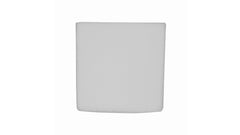 Doppler Look Thin Seat Chair Cushion 38 x 38 x 2cm - Light Grey