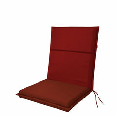 Doppler Hit Low-Back Chair Cushion 100 x 48 x 3.5cm - Merlot Red