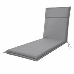Doppler Hit Sunlounger Cushion 195 x 58 x 3.5cm - Grey