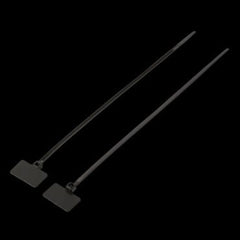 Lexman Marking Cable Tie Pack of 25 Pieces 21.5cm x 0.32cm - Black