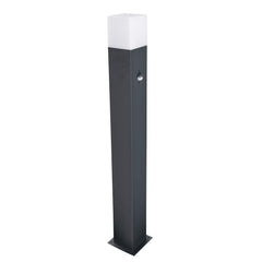 Inspire Cies Garden Post Lamp with Motion Sensor E27 75cm IP54 - Anthracite