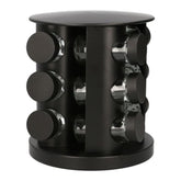 Homla Otto Rotary Spice Rack 19 x 21cm - Black