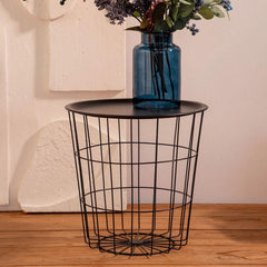 Homla Scandi Coffee Table 41 x 41 x 41cm - Black