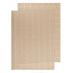 Homla Morgan Kitchen Towel Set of 2 45 x 65cm - Beige