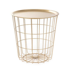 Homla Scandi Coffee Table 41 x 41 x 41cm - Golden
