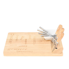 Homla Rubby Cheese Serving Set of 9 - Natural