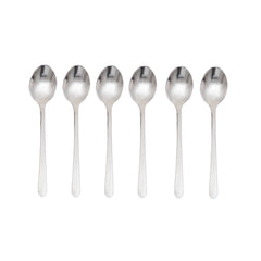 Homla Lugano Cutlery Set of 24 Pieces - Silver