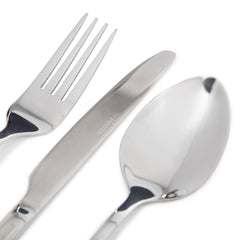 Homla Lugano Cutlery Set of 24 Pieces - Silver