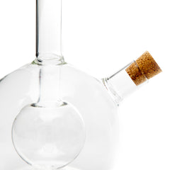 Homla Best Vinegar and Oil Bottle Set of 2 21cm - Transparent