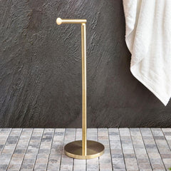 Homla Josie Toilet Paper Stand 17 x 56cm - Gold