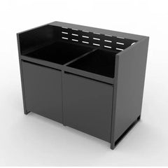 Naterial Europa Modulo Outdoor Kitchen Aluminium BBQ Unit For Hudson Gas BBQ, With 2 Door 109x60cm