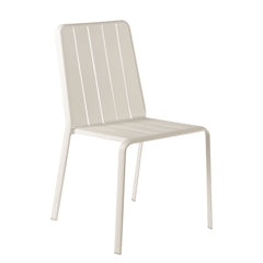 Naterial Idaho Dining Chair Aluminum Beige
