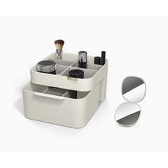 Joseph Joseph Make Me Up Compact Mirror & Cosmetic Organiser Set,