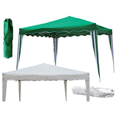 Camel Folding Gazebo 300x300cm White