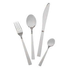 Homla Fabro Cutlery Set Silver 24 Piece Set