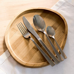 Homla Fabro Cutlery Set Silver 24 Piece Set