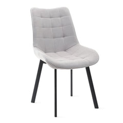 Homla COLIN Chair light grey 53x61x88cm