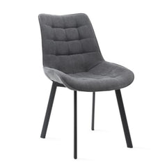 Homla COLIN Chair graphite 53x61x88cm