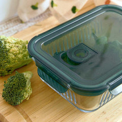 Homla Huvud Set of Glass Transparent Containers 4 Pcs.