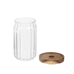 Homla Rakumi Transparent Glass Jar 0.75L