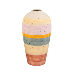 Homla Maasai Vase Multicolour 14x14x26 cm