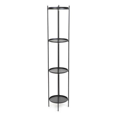 Homla Four-Tier Flowerbed ROH Black 25x133,5cm