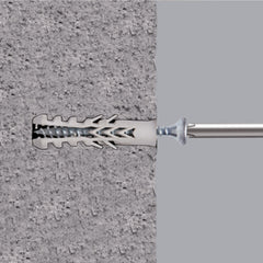 Standers Nylon Full Material Anchor 8X40,15Pcs,