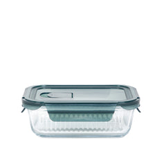 Homla Remmie Glass Rectangular Container 0.64L