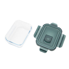 Homla Remmie Glass Rectangular Container 0.37L