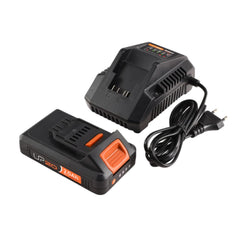 Dexter Up20 Kit Li-Ion Battery 20V 2Ah + Compact Charger For 20V Bat,