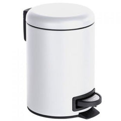 Wenko Pedal Bin Leman, White 3 liter,