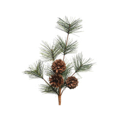 Everlands Spray Branch with Pinecones 30cm