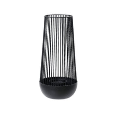 Decoris Iron Lantern 14 x 30cm - Black