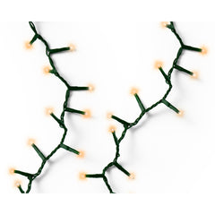 Lumineo Compact Twinkle 500 Led String Lights 11m - Green/Warm White and Classic Warm