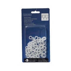 Lumineo Plastic Gutter Hooks Pack of 24 Pieces