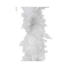 Decoris Feather Boa Garland 15 x 150cm - White,