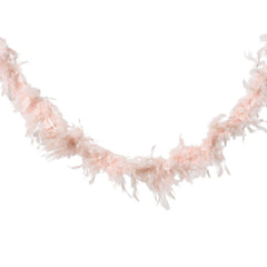 Decoris Feather Boa Garland 15 x 150cm - Blush Pink