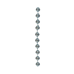 Decoris Plastic Beaded Garland 10m - Blue Ice,