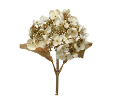 Decoris Polyester Hydrangea on Stem 67cm - Cream,