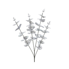 Decoris Polyester Spray on Stem 69cm - Silver,