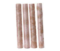 Decoris Polyester Fabric with Gold Glitter 35 x 200cm - 4 Assorted Pink,