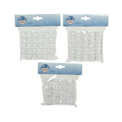 Decoris Acrylic Ice Cube Pack - 3 Assorted,