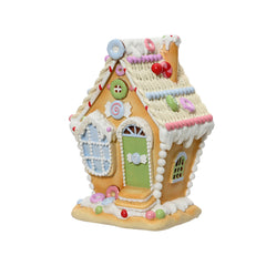 Decoris Polyresin Sweets House 12 x 19cm,